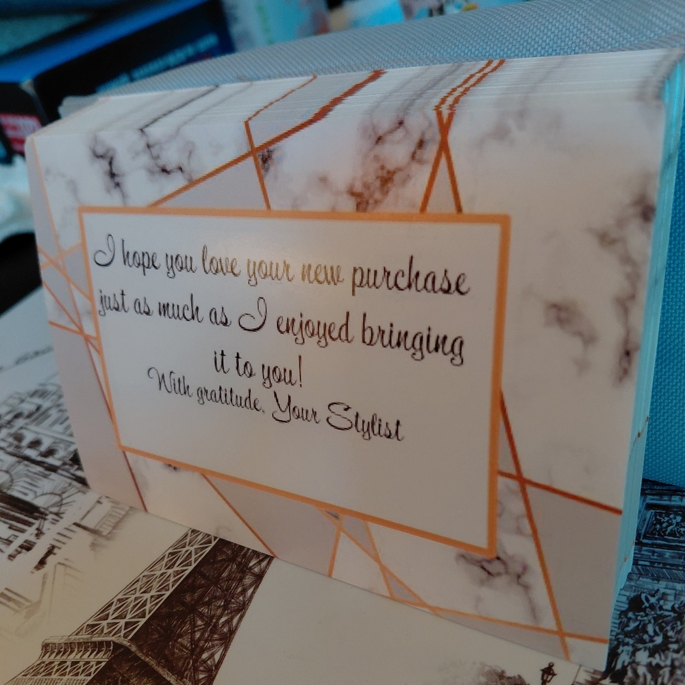 25ct. 4x6  Thank You Cards/3 Random Polymailers ✨️PRICE FIRM✨️ - Picture 5 of 5